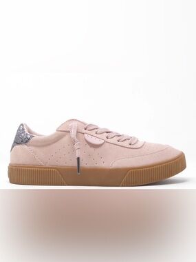 Pink Reef Lay Day Sea Sneakers with glitter